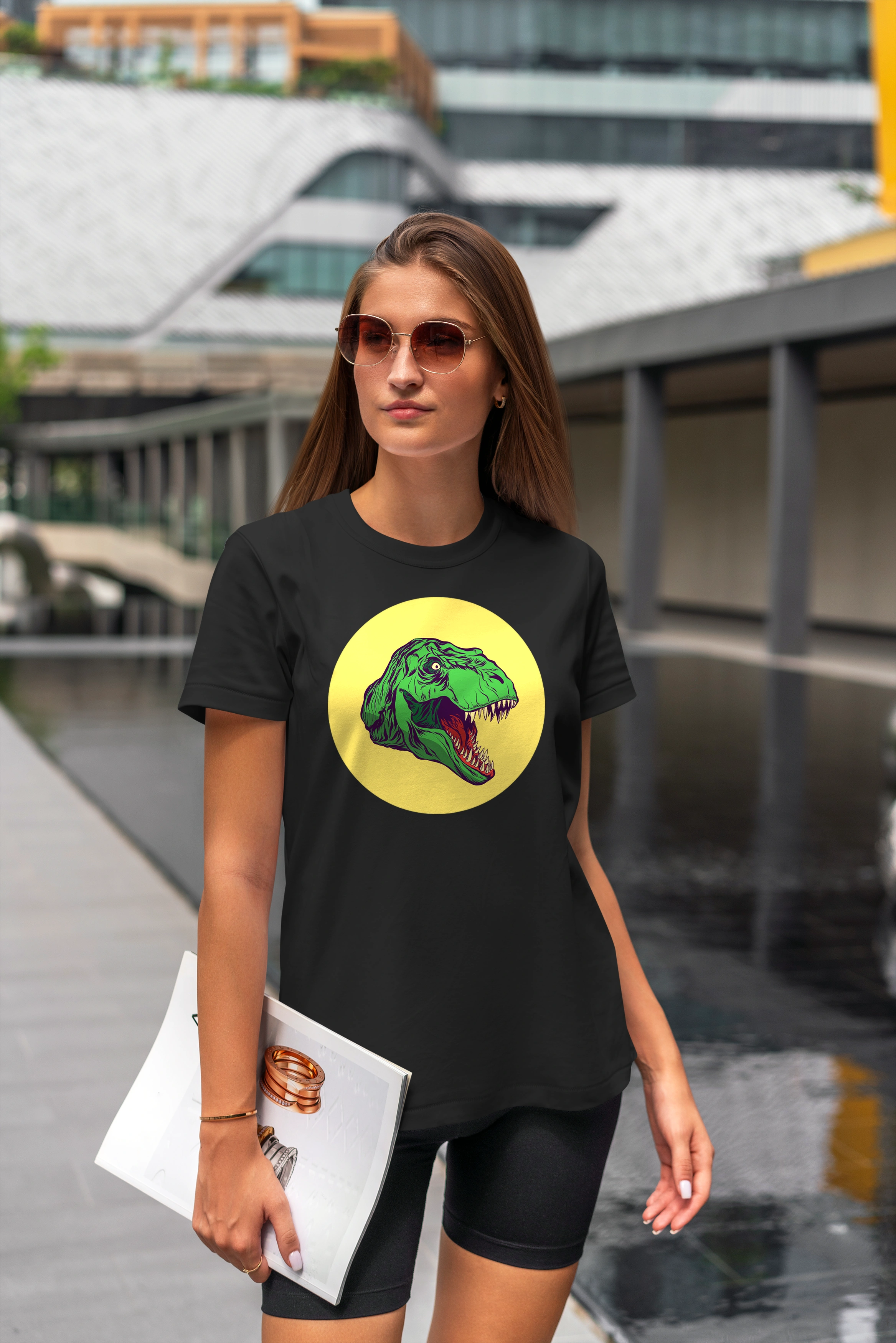 תצוגה חלופית של חולצה דינוזאור רקס