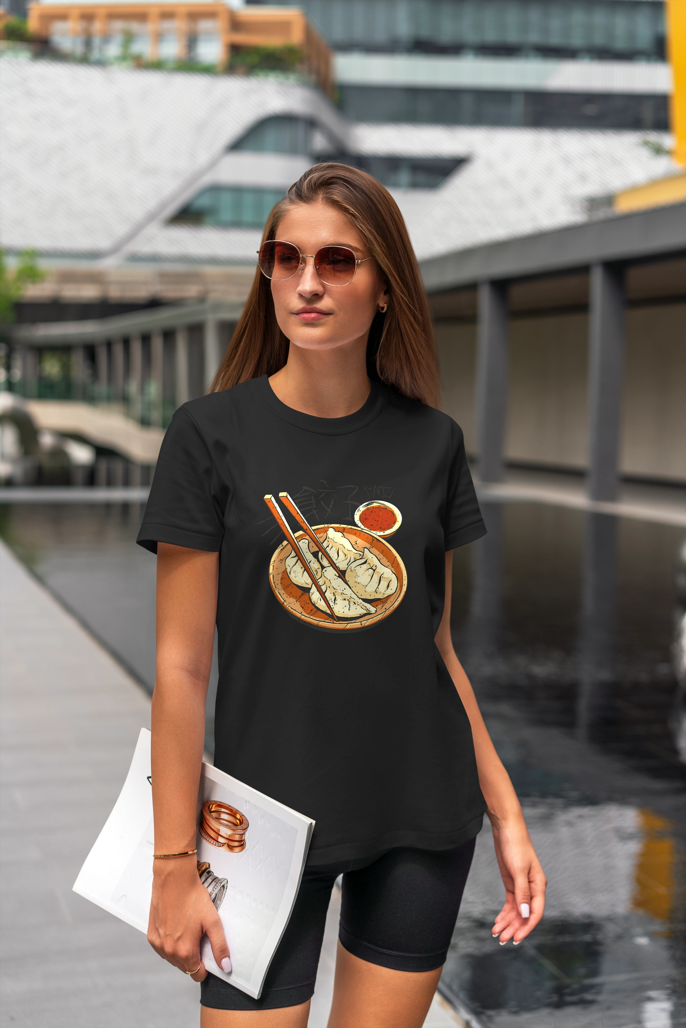 תצוגה חלופית של חולצה גיוזה בקערה