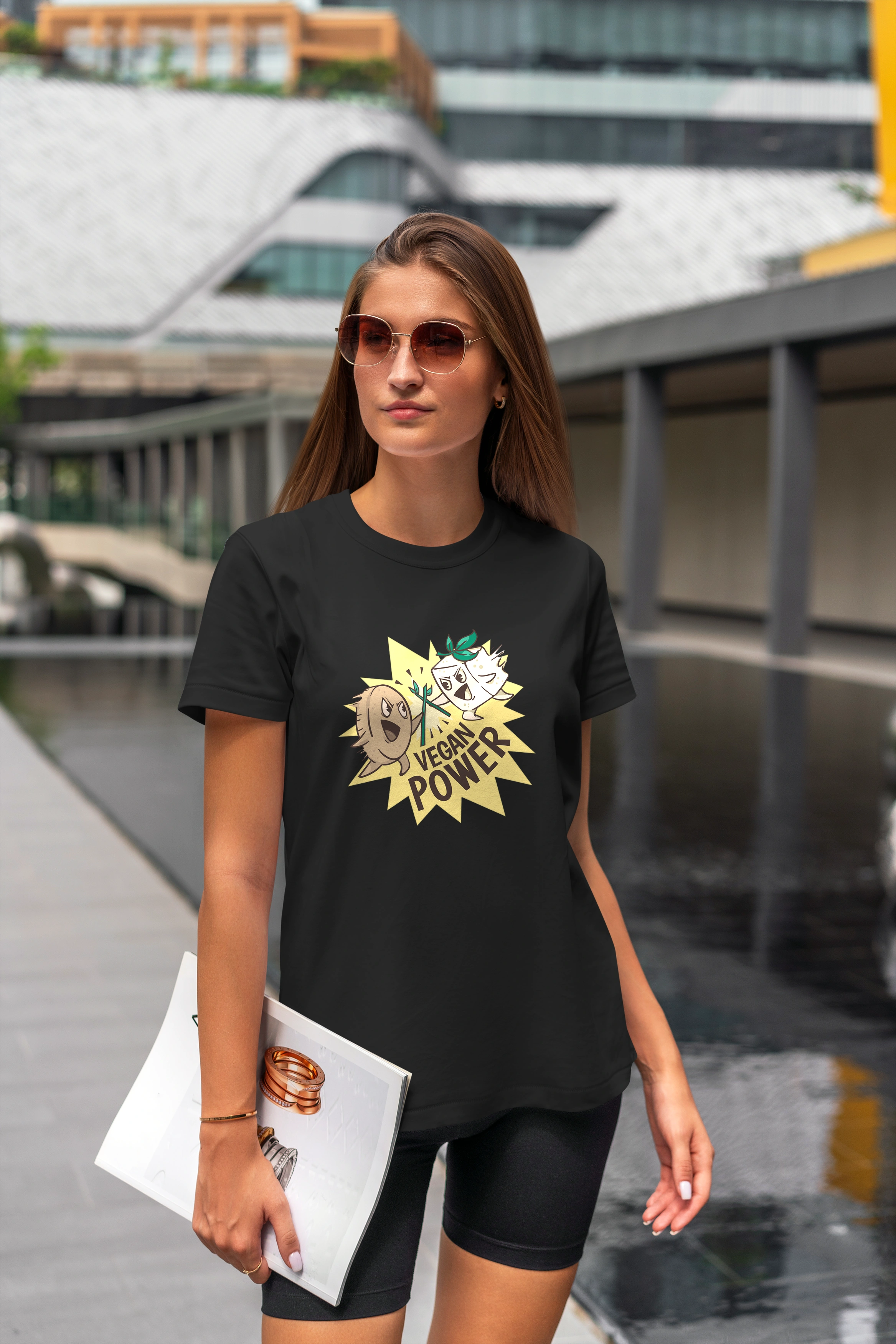 חולצה כח טבעוני