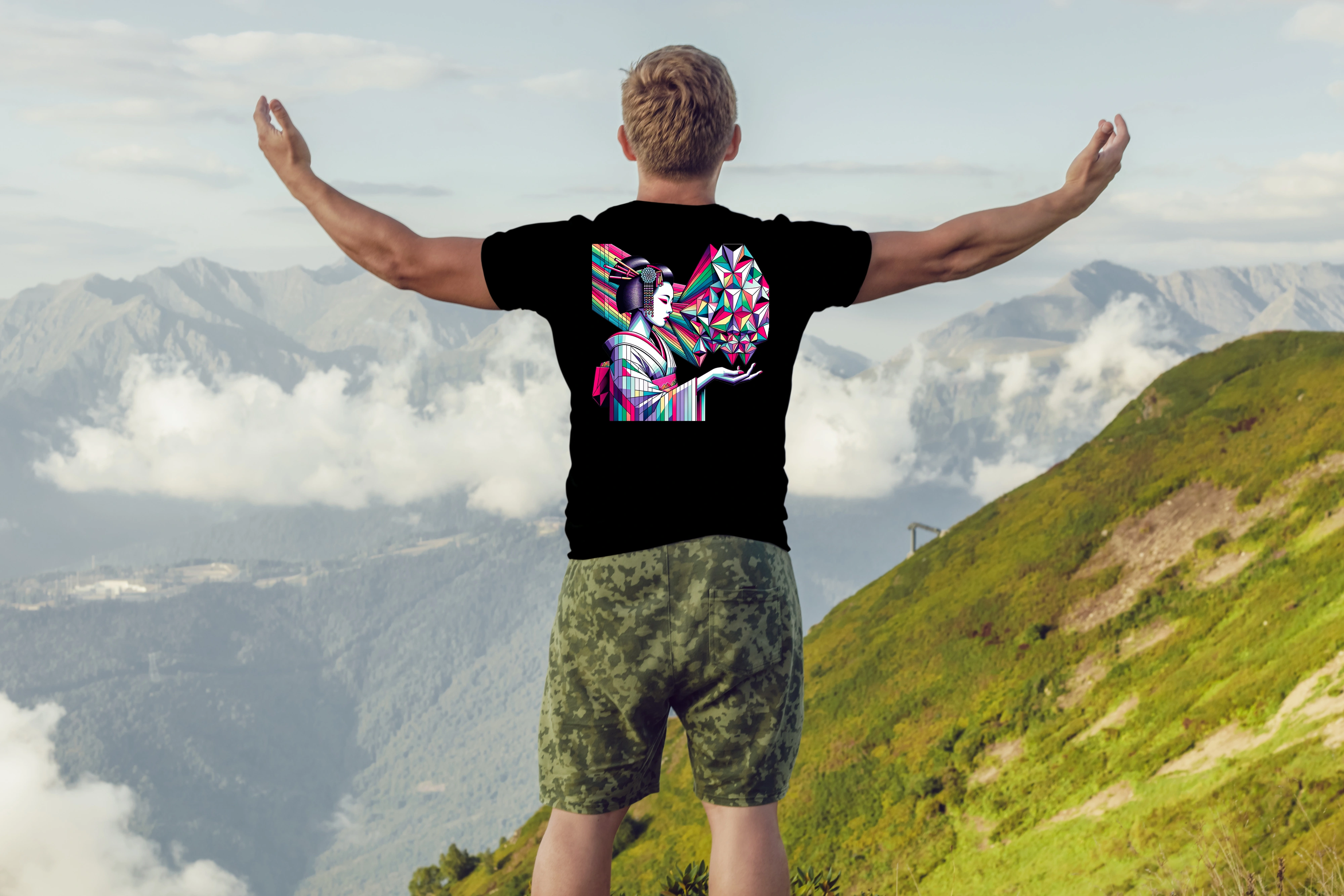 תצוגה חלופית של חולצה Geisha Moment 8