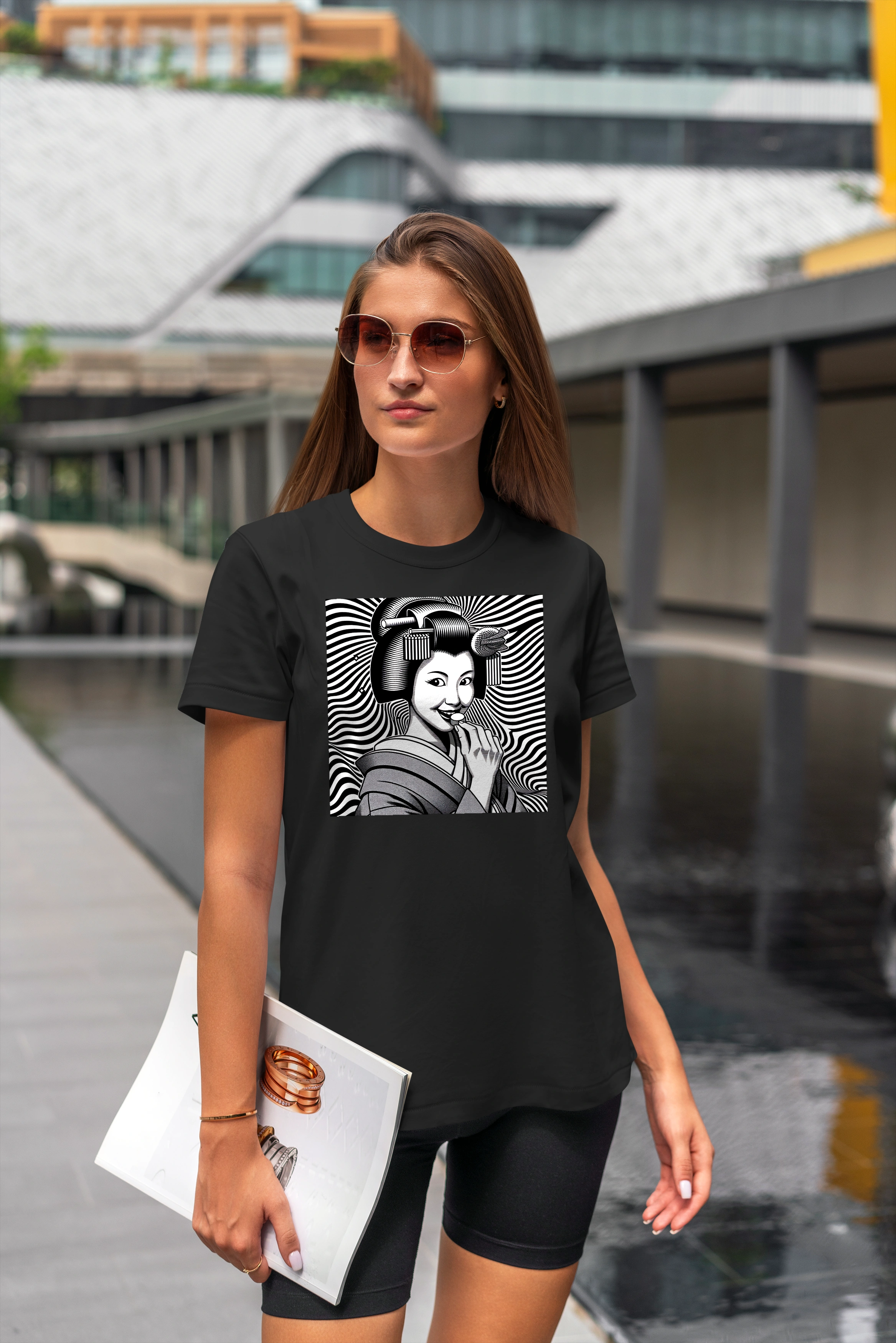 תצוגה חלופית של חולצה Geisha Moment 9