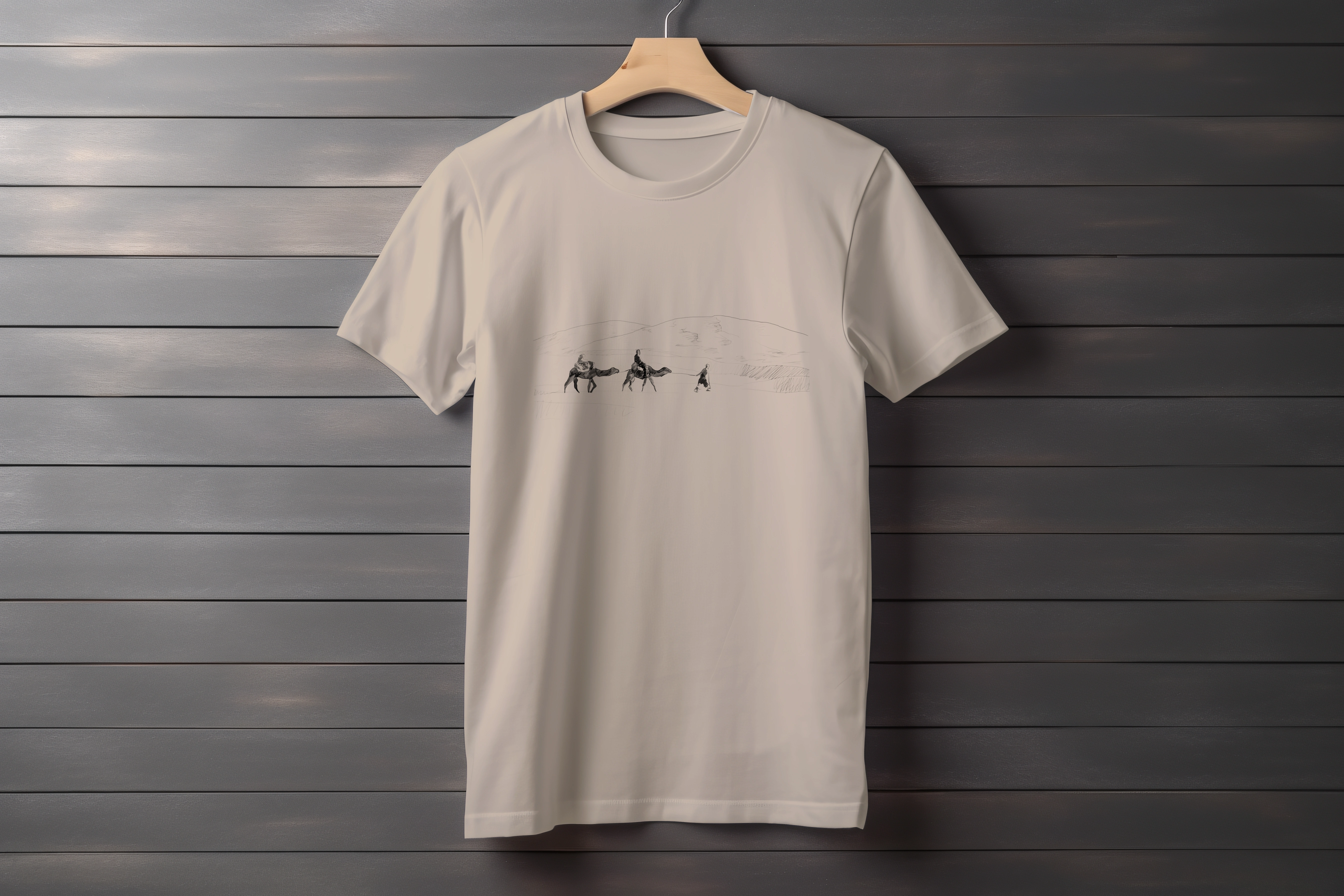 חולצה שיירת גמלים