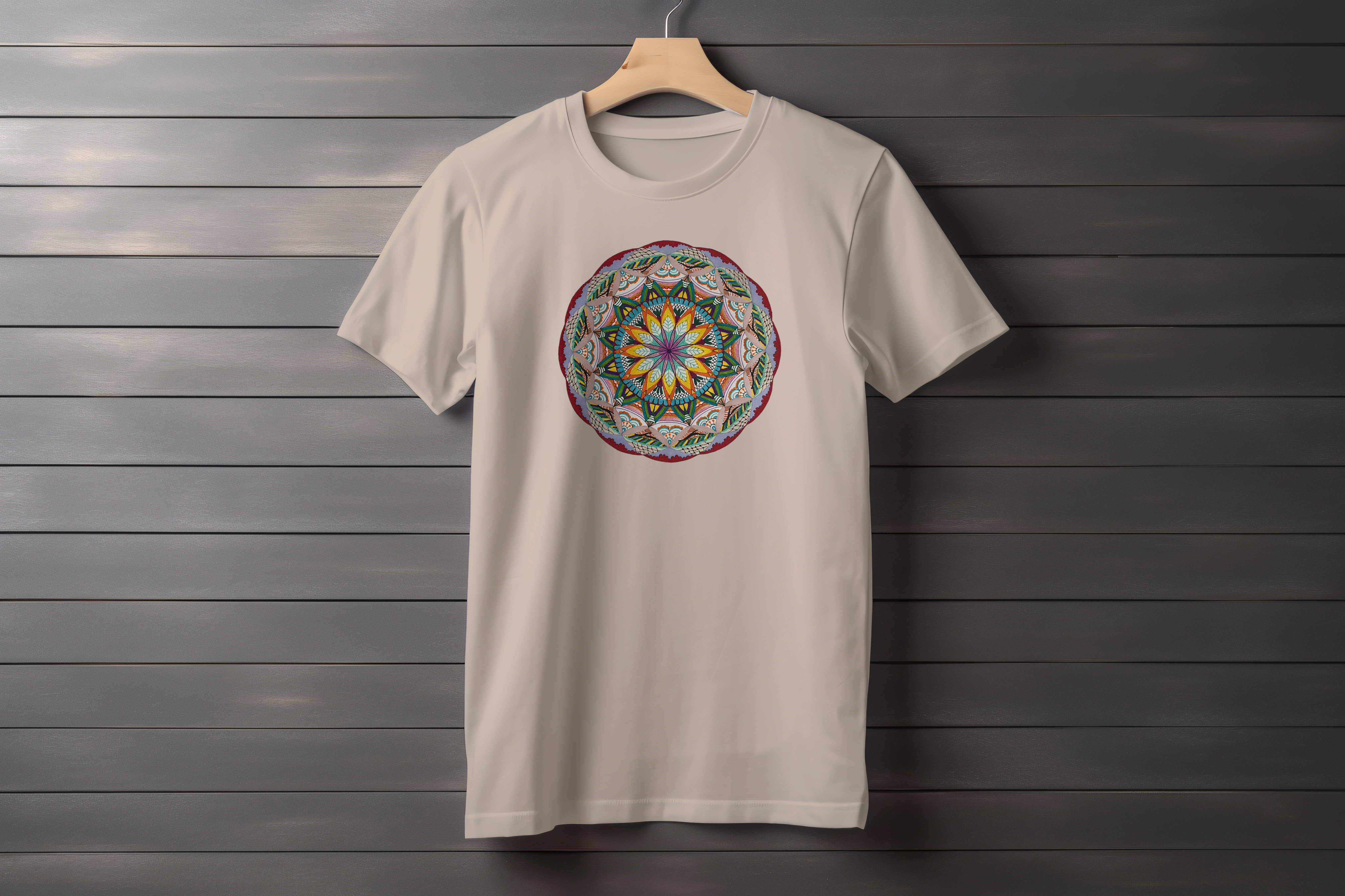 תצוגה חלופית של חולצה מנדלת יוניברס