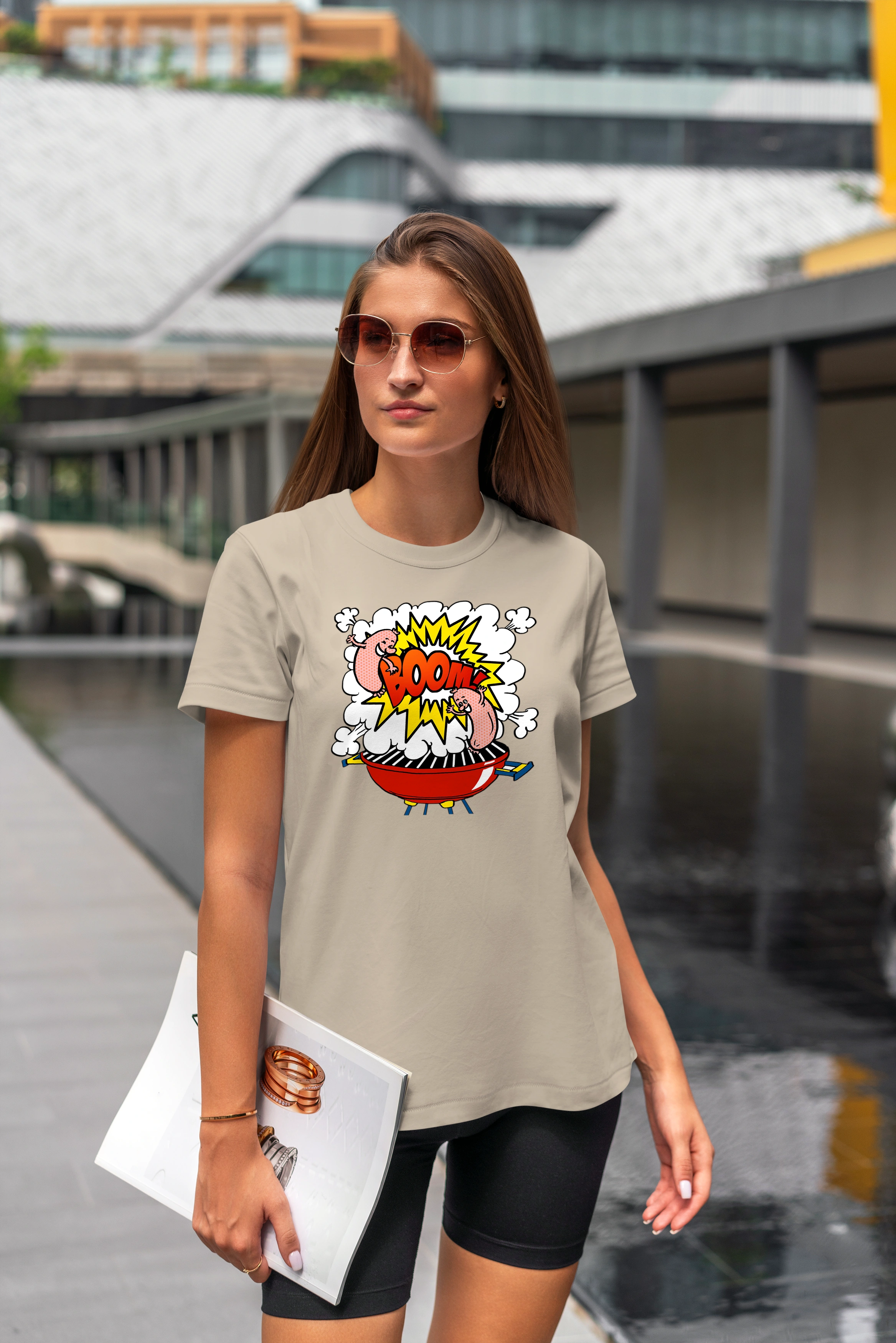 תצוגה חלופית של חולצה BBQ