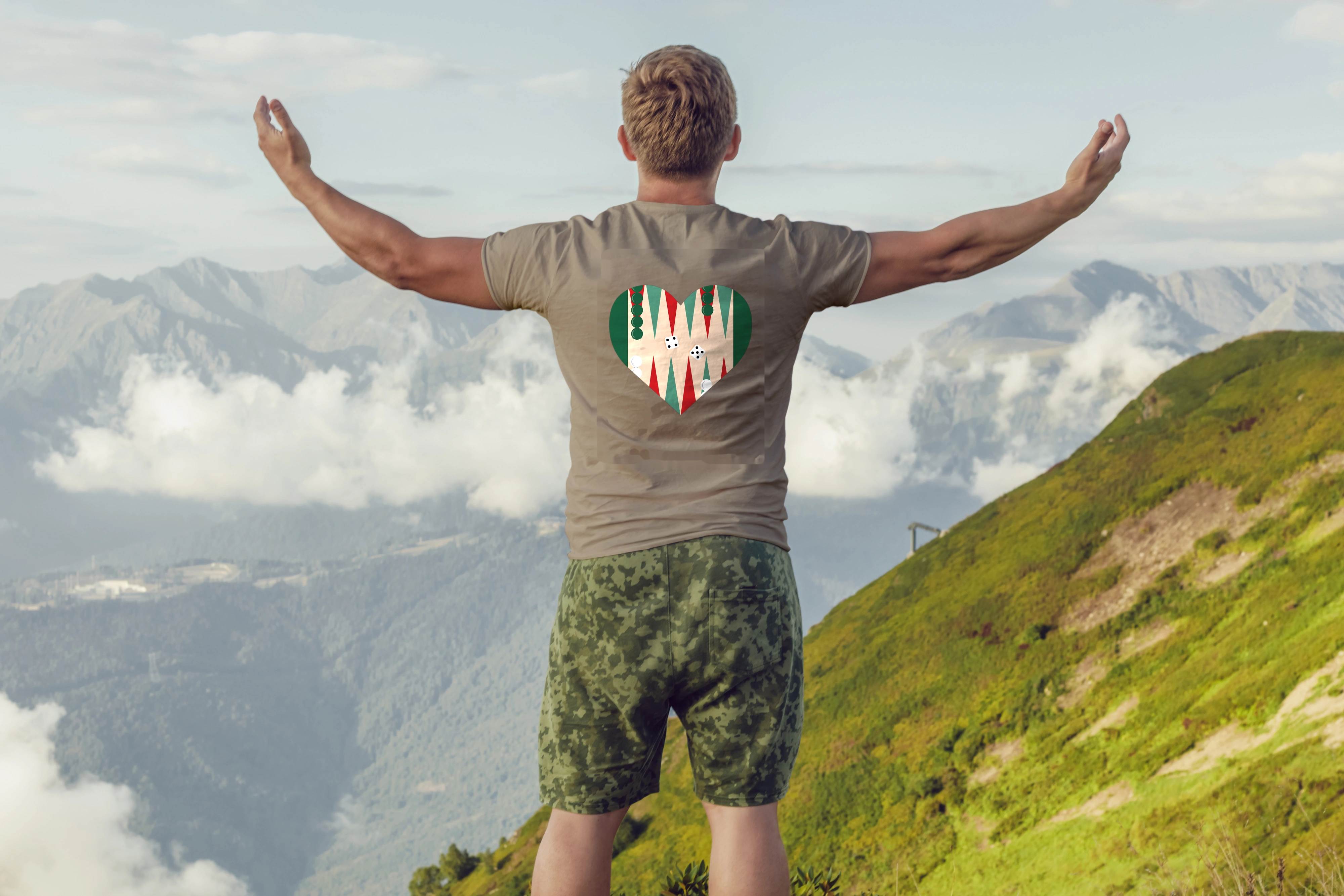 חולצה שש בש בלב