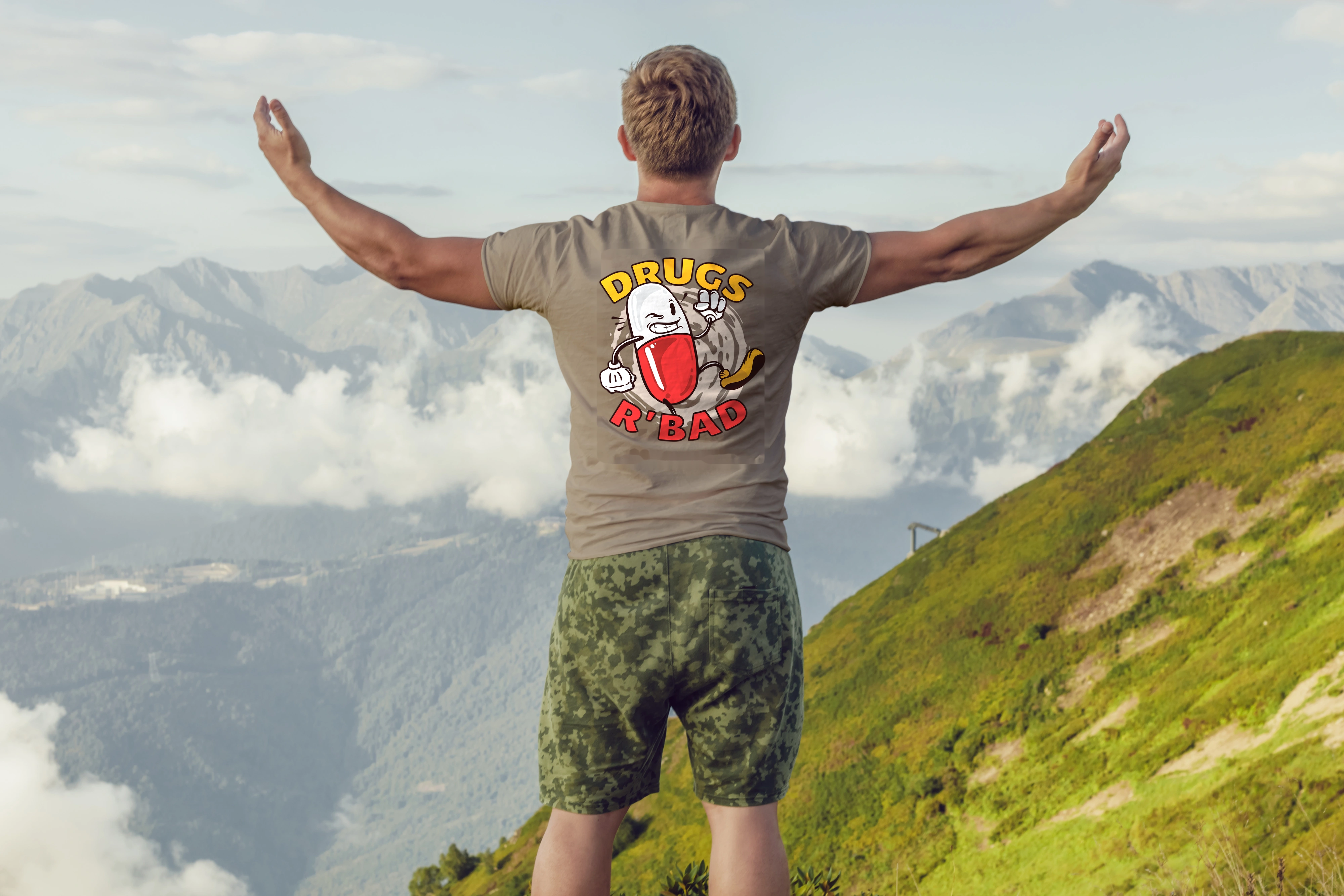 חולצה drugs r'bad