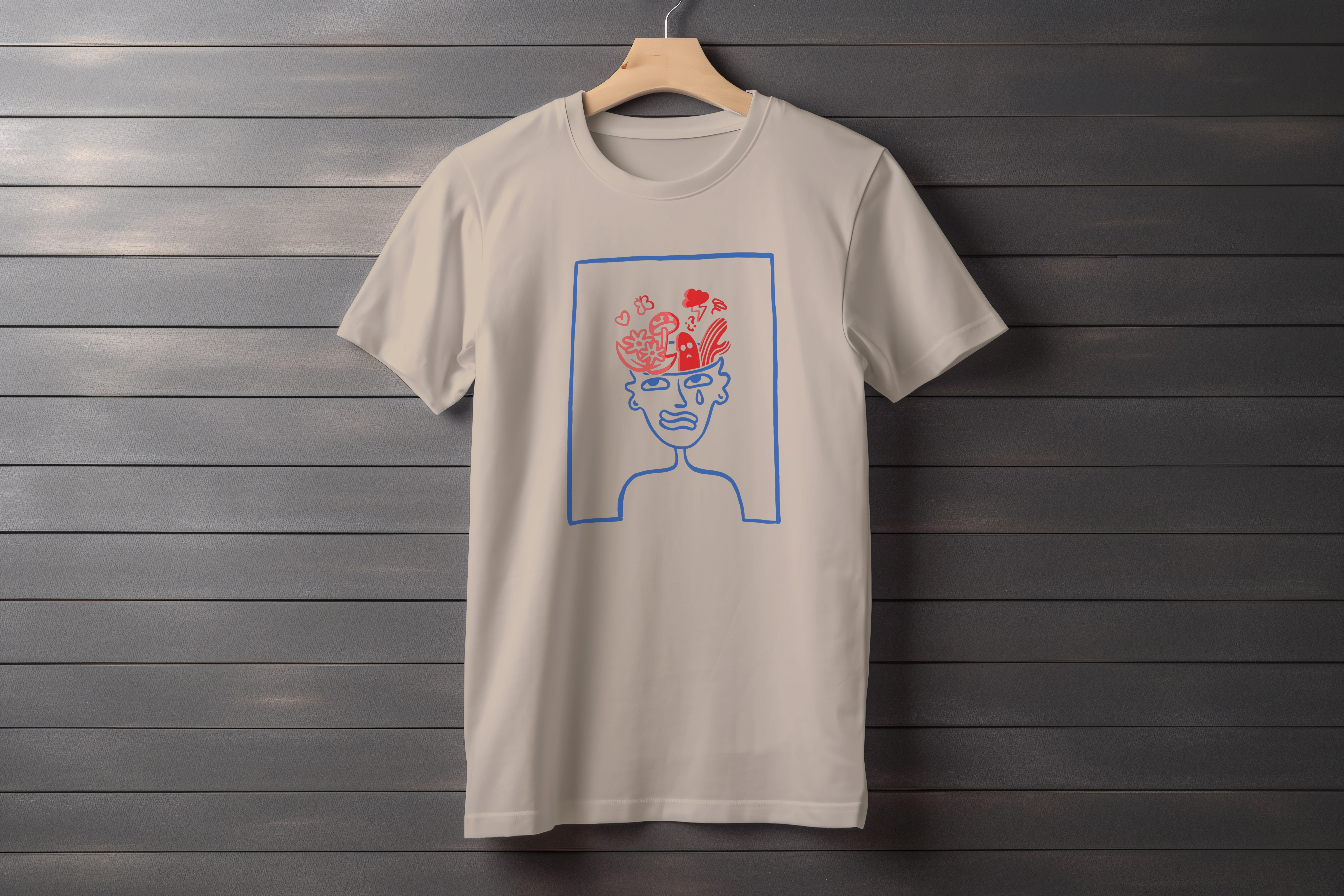 חולצה אכל ת'ראש