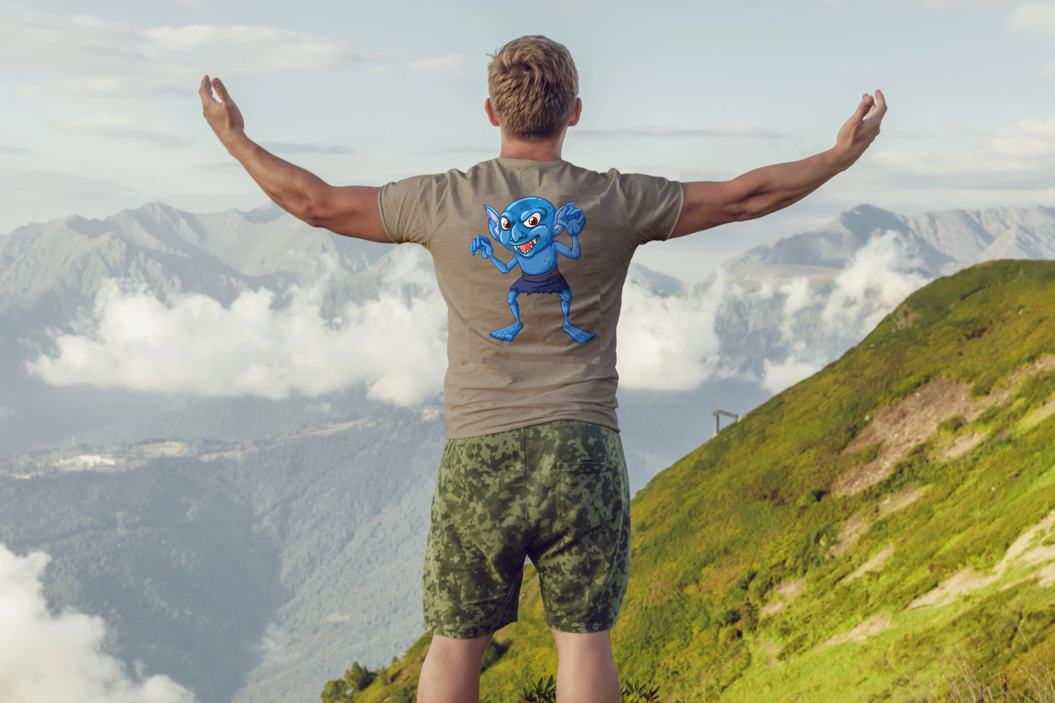 חולצה שדון כחול