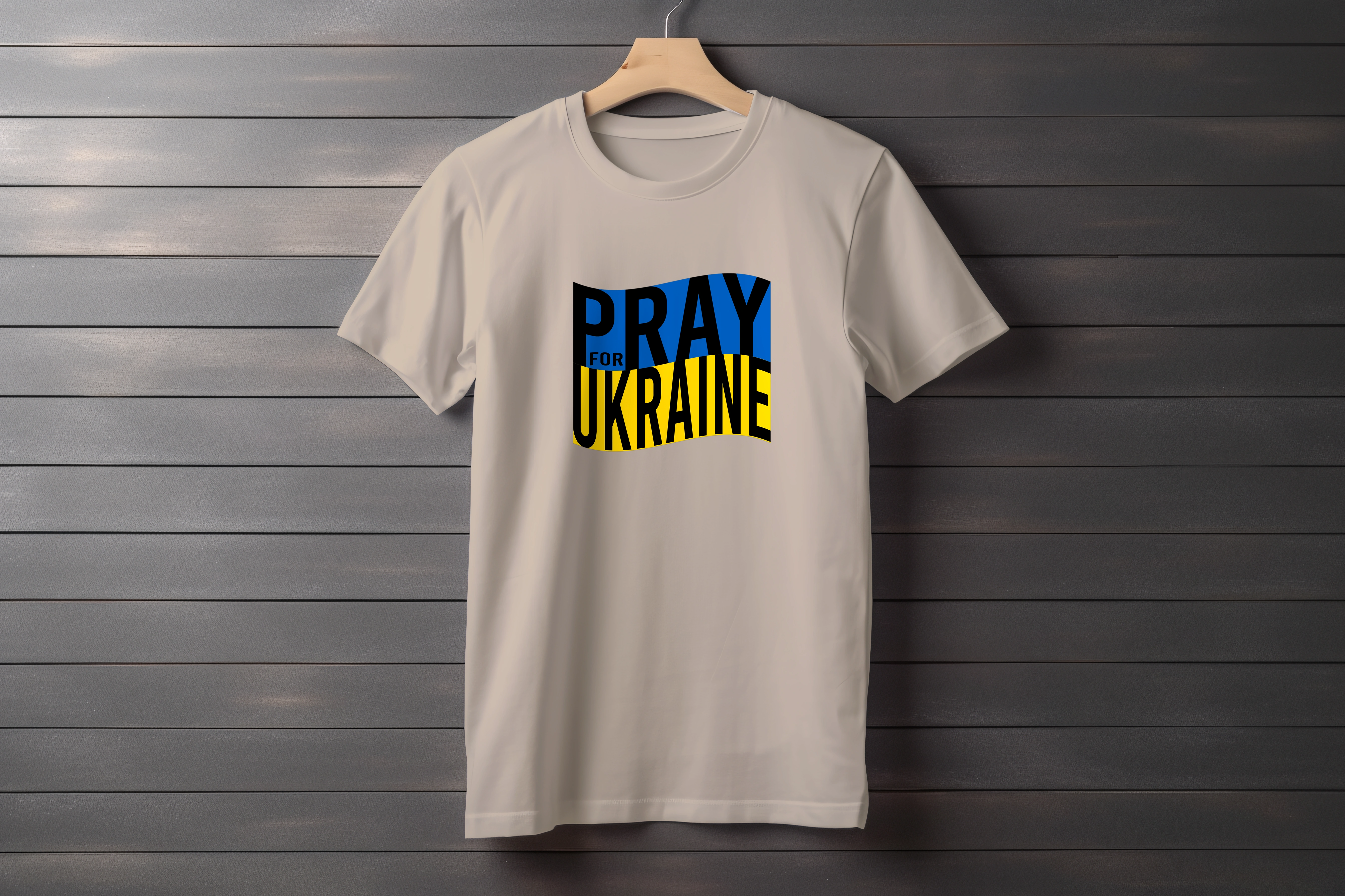 חולצה pray ukraine
