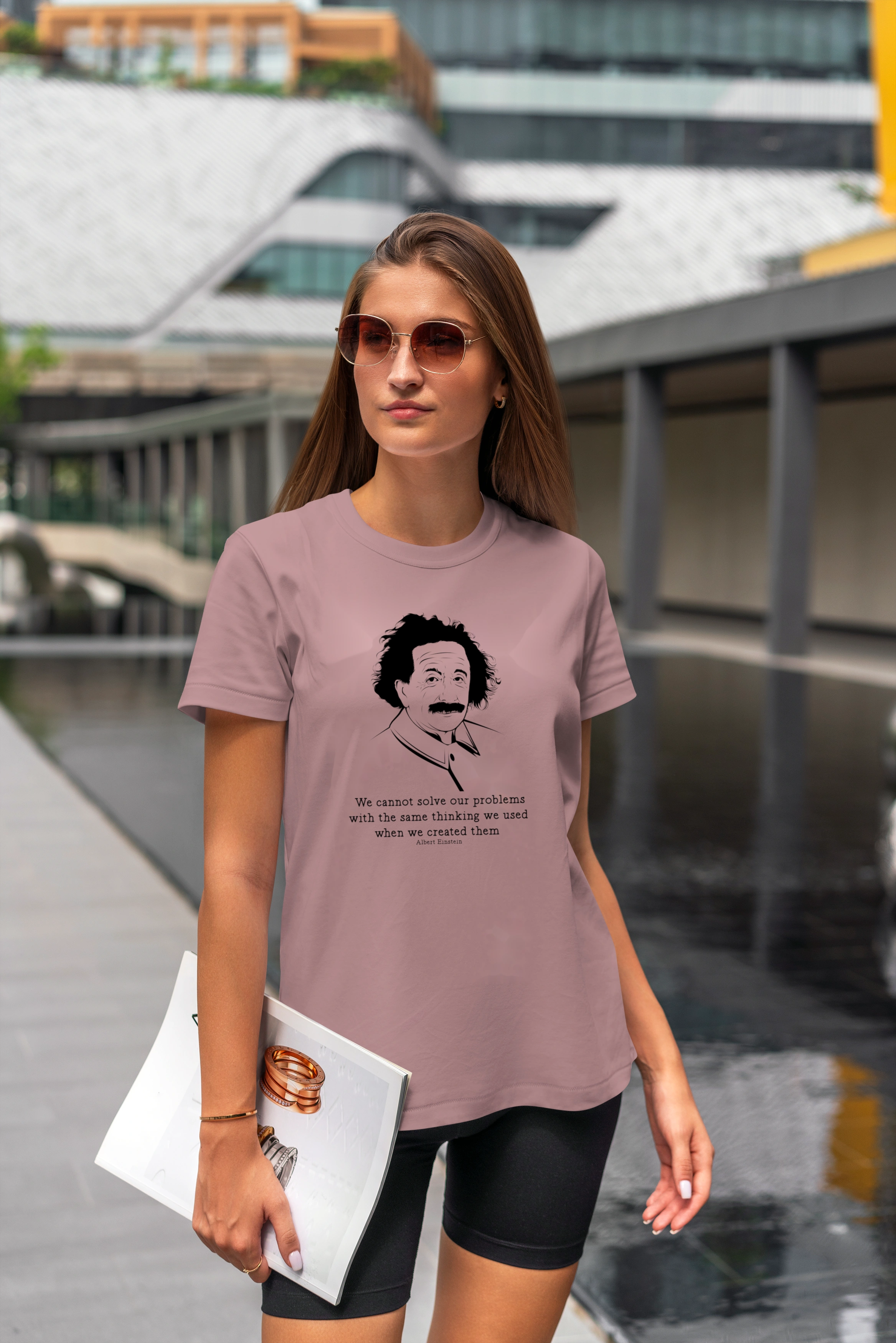 תצוגה חלופית של חולצה אלברט איינשטין