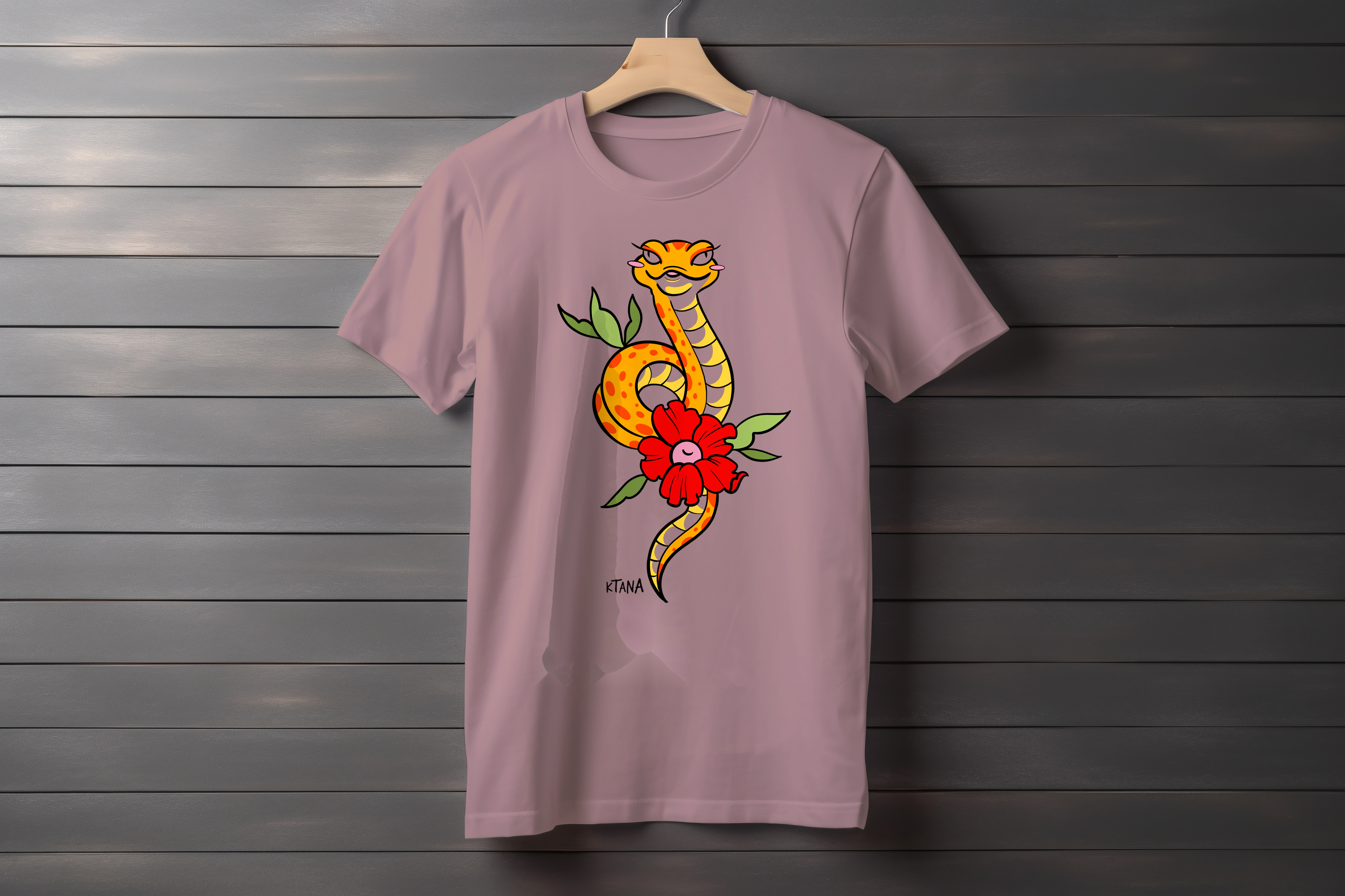 תצוגה חלופית של חולצה Lady snake