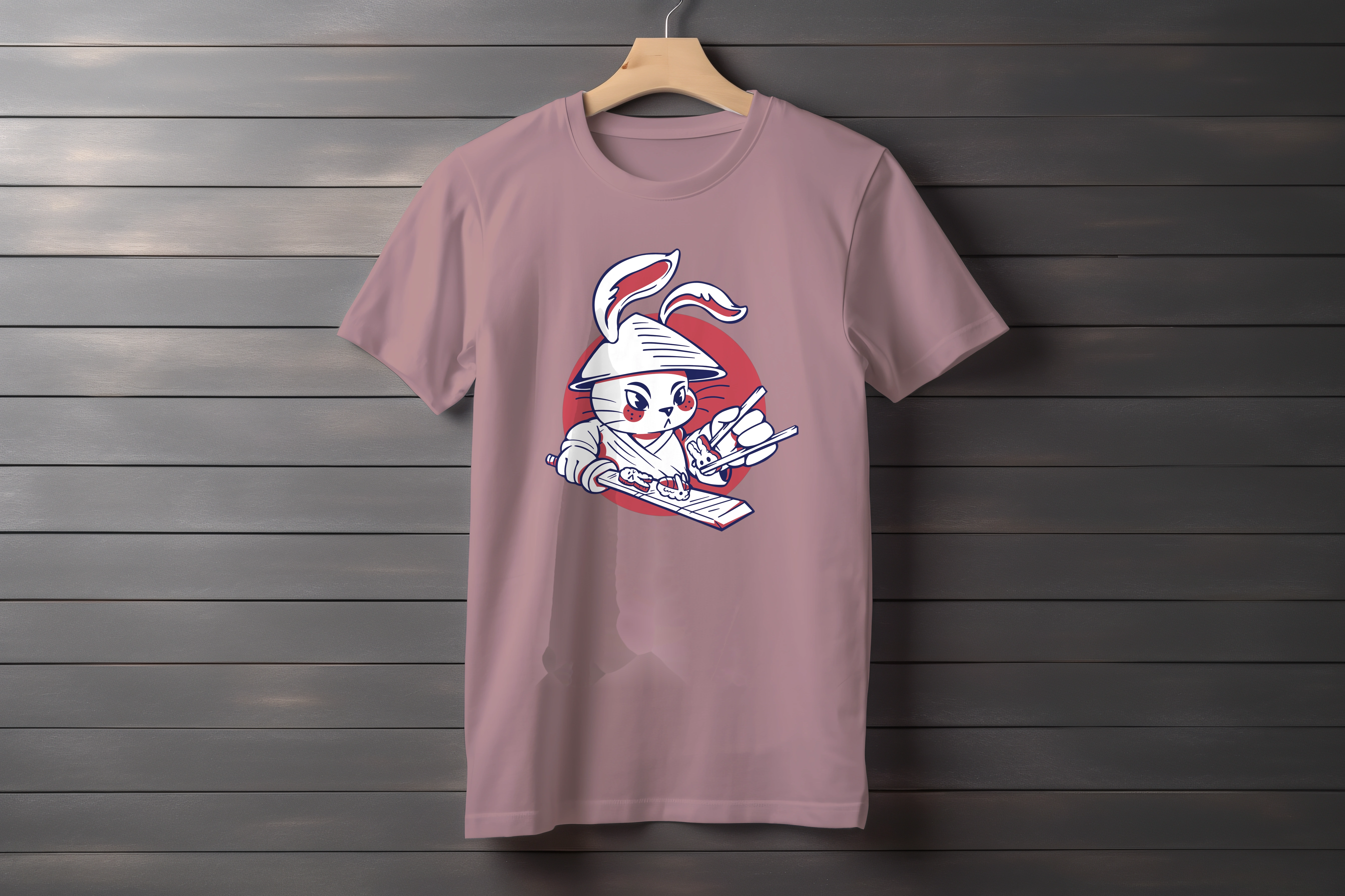 תצוגה חלופית של חולצה ארנב סושי