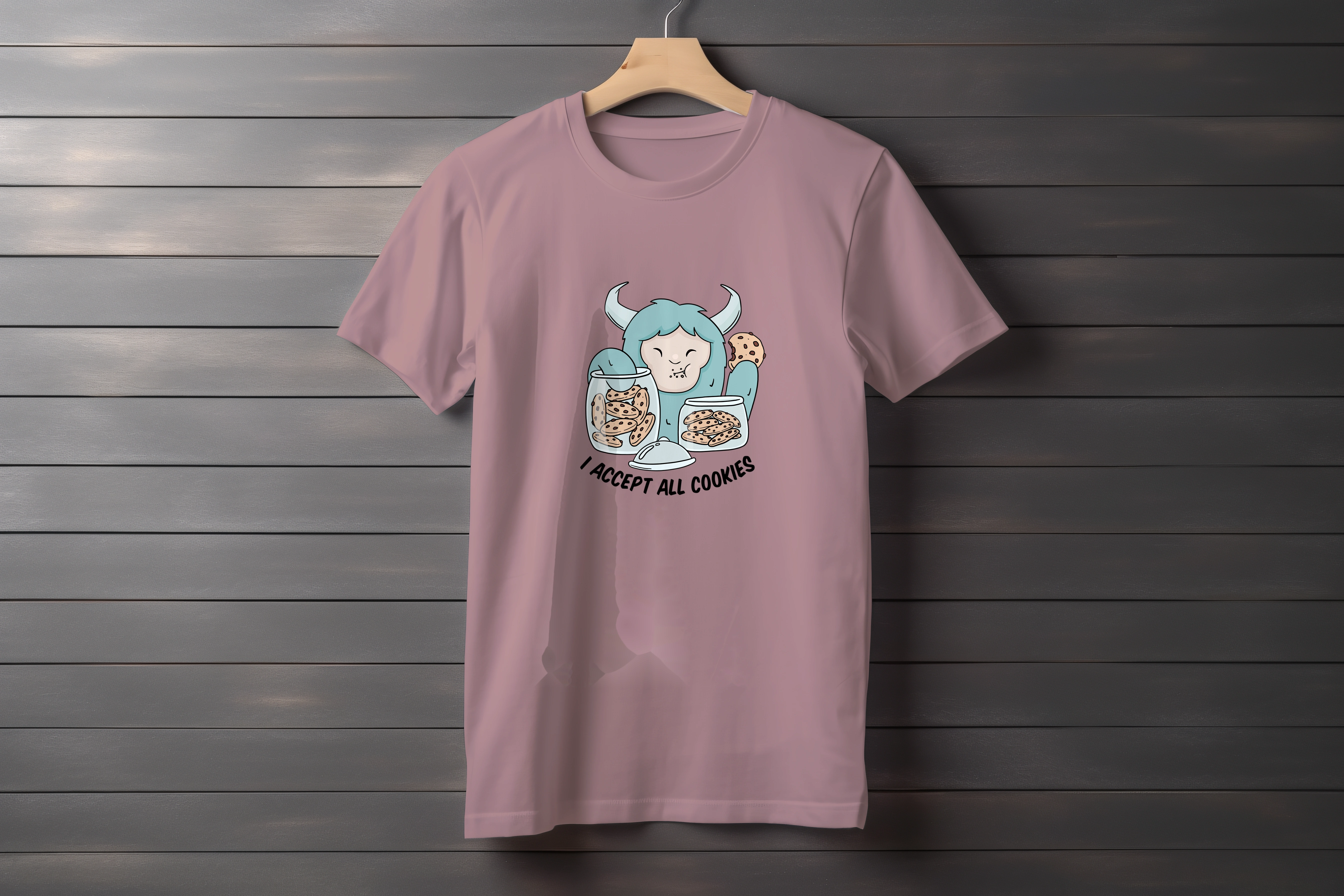 חולצה כל סוגי העוגיות