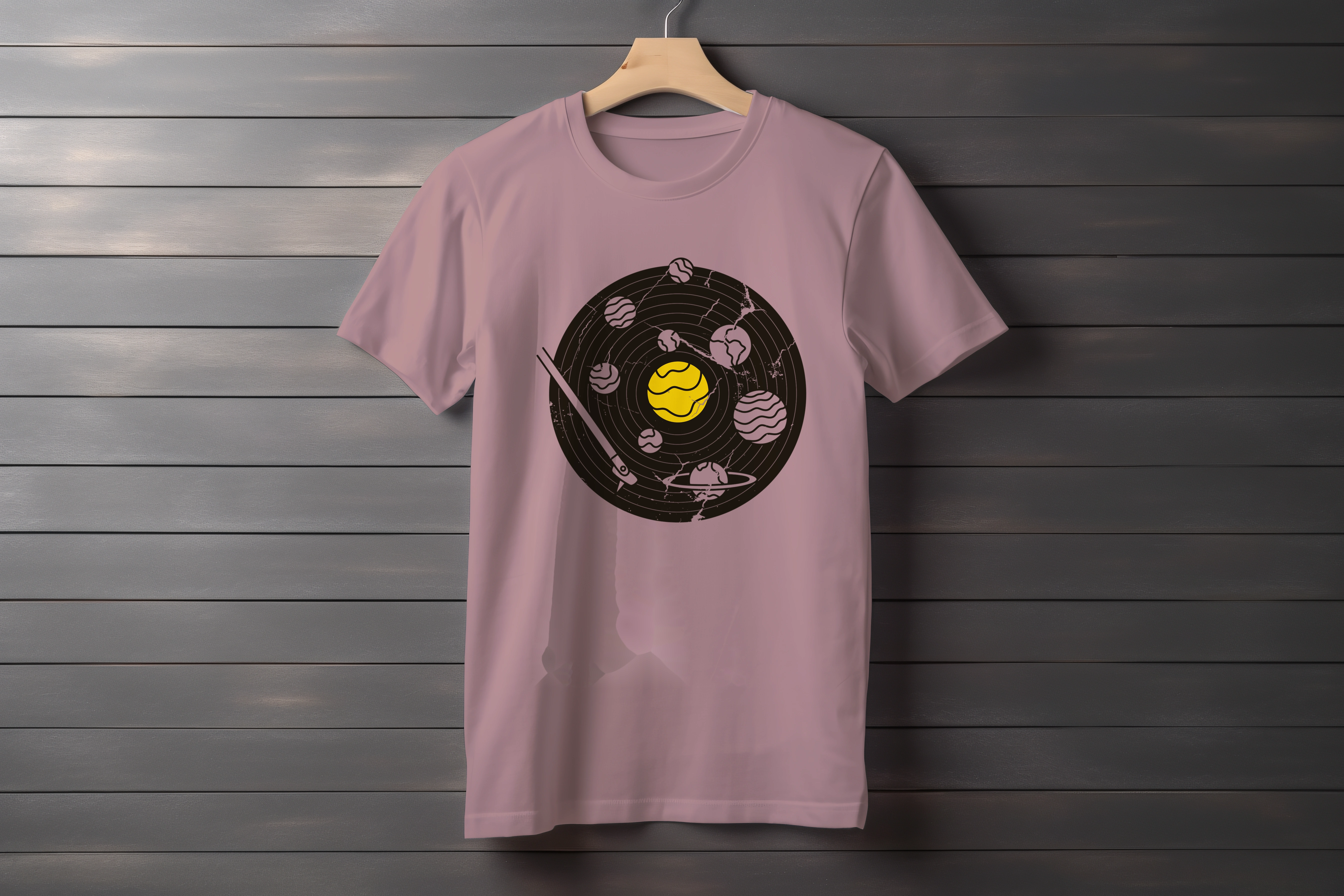 תצוגה חלופית של חולצה תקליט סולארי