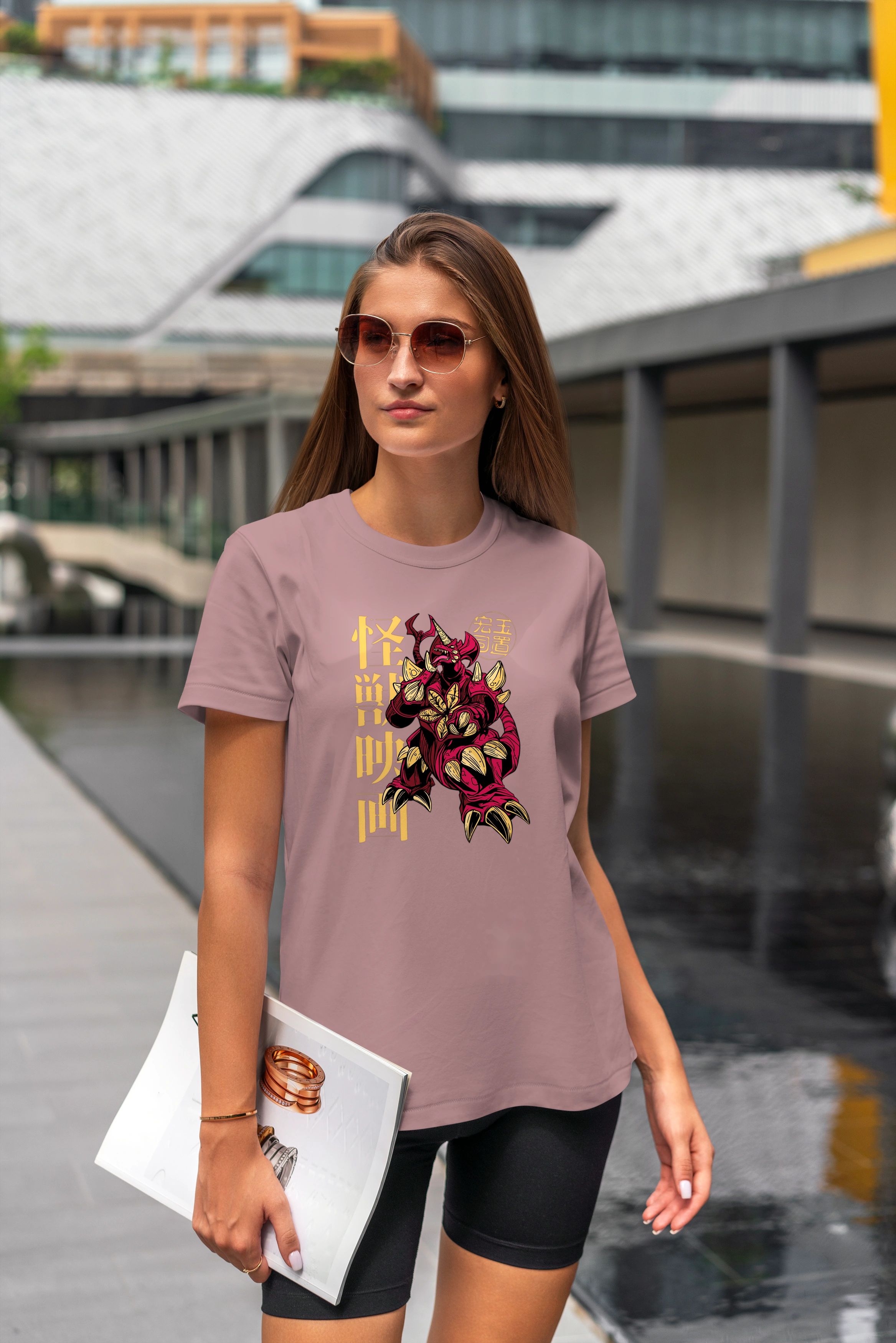 חולצה דרקון אדום