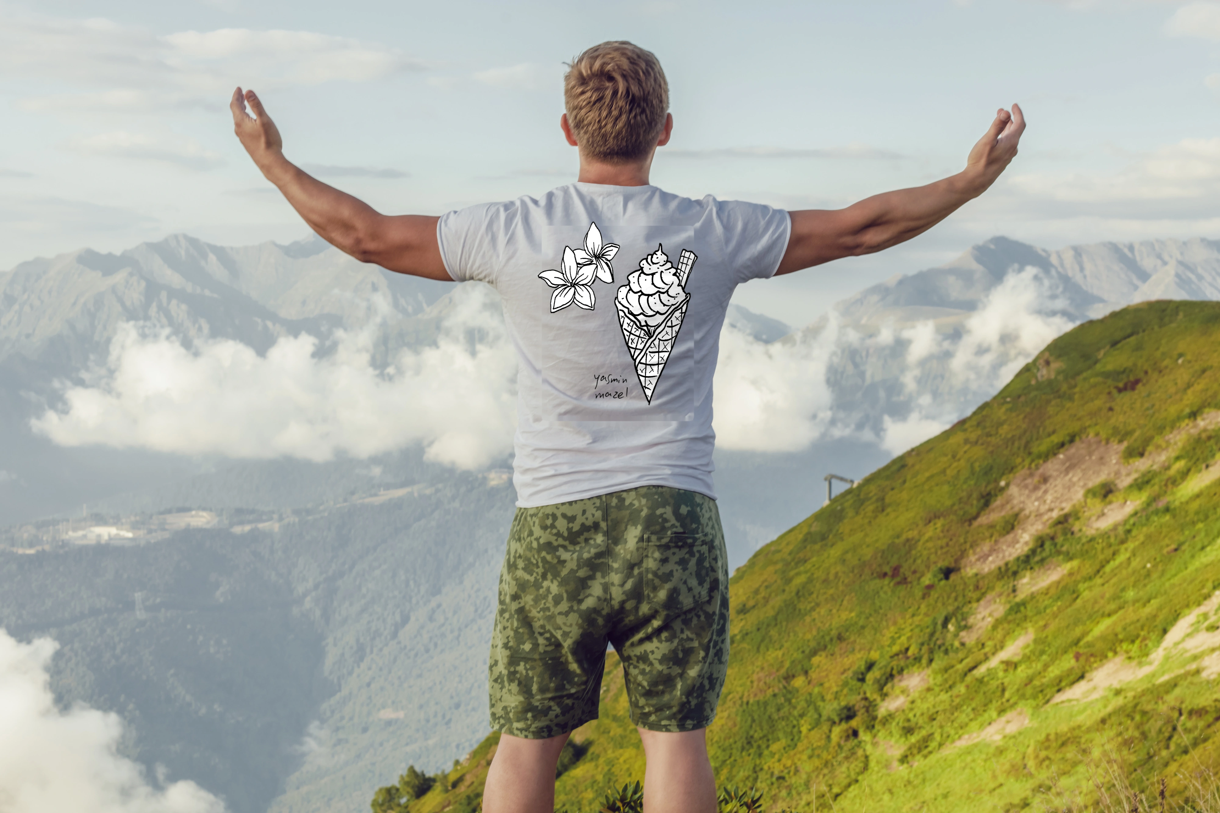 תצוגה חלופית של חולצה גלידה בהוואי