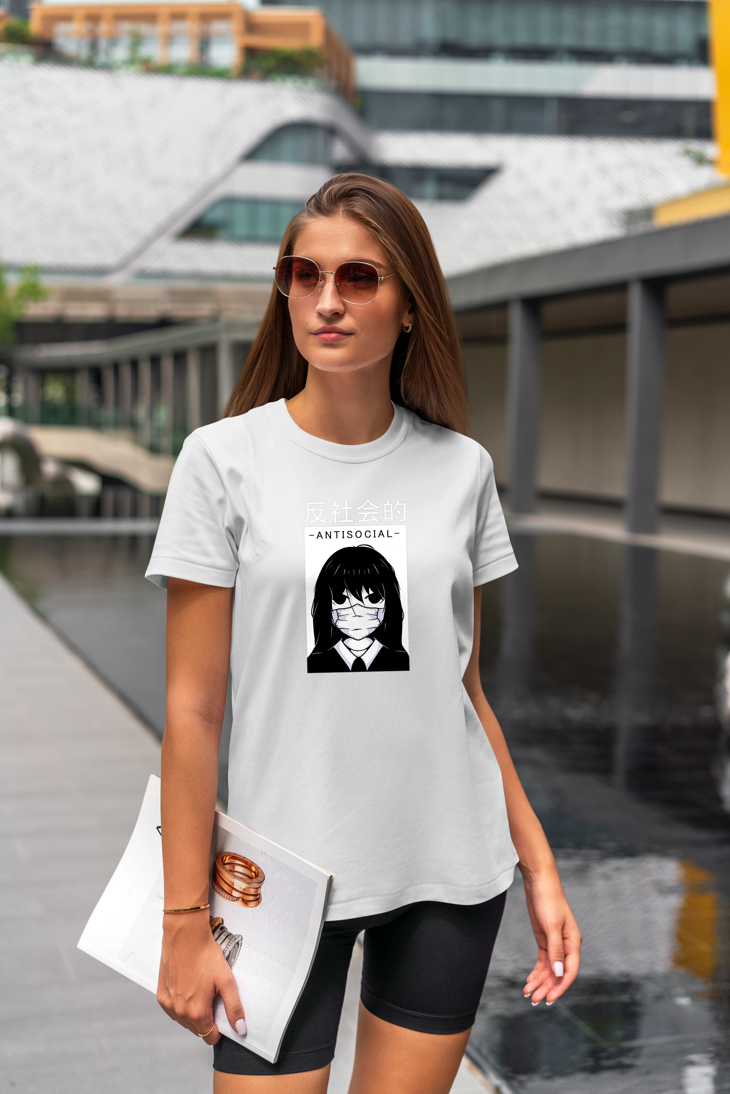 תצוגה חלופית של חולצה אנטי סוציאלית