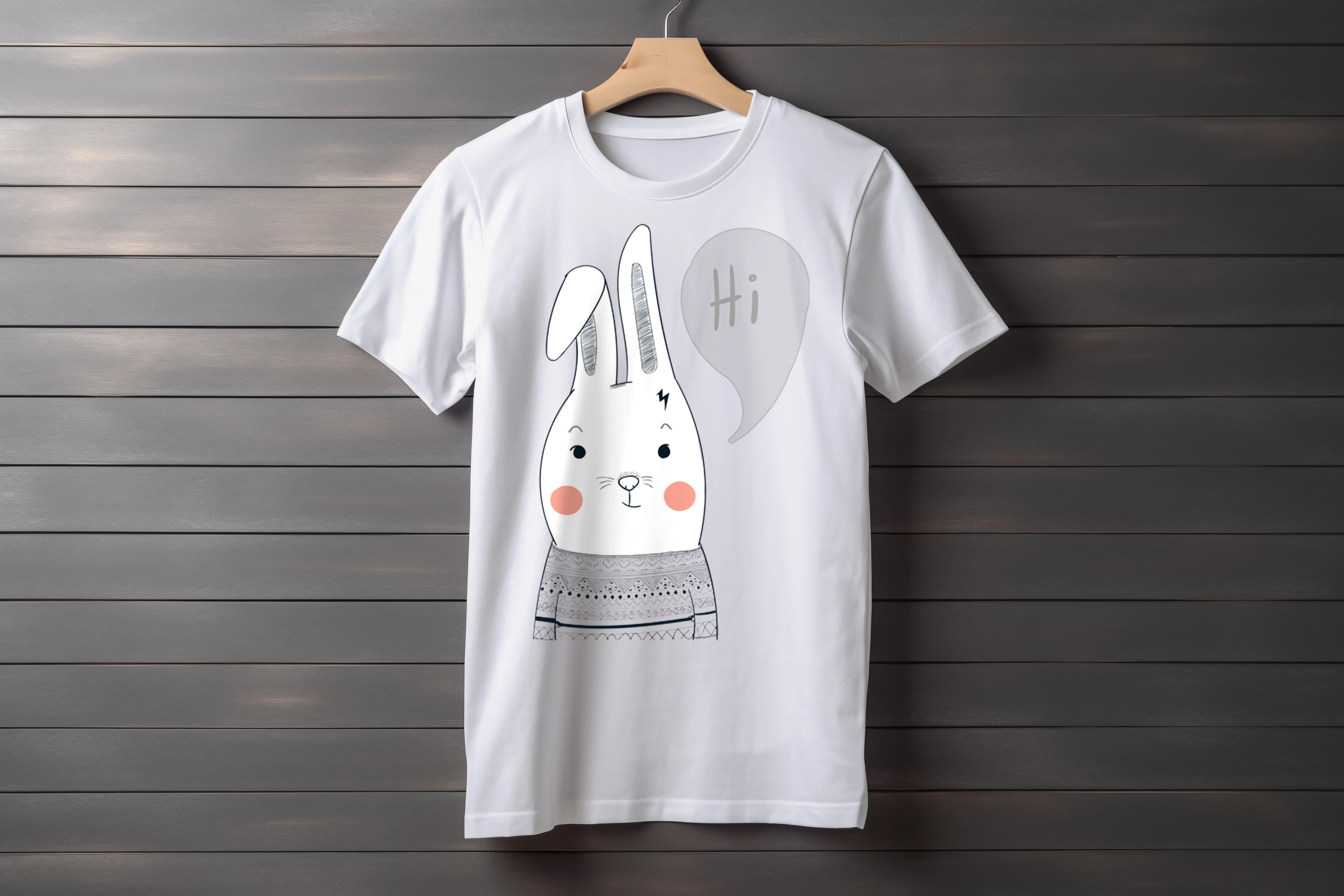 תצוגה חלופית של חולצה ארנב