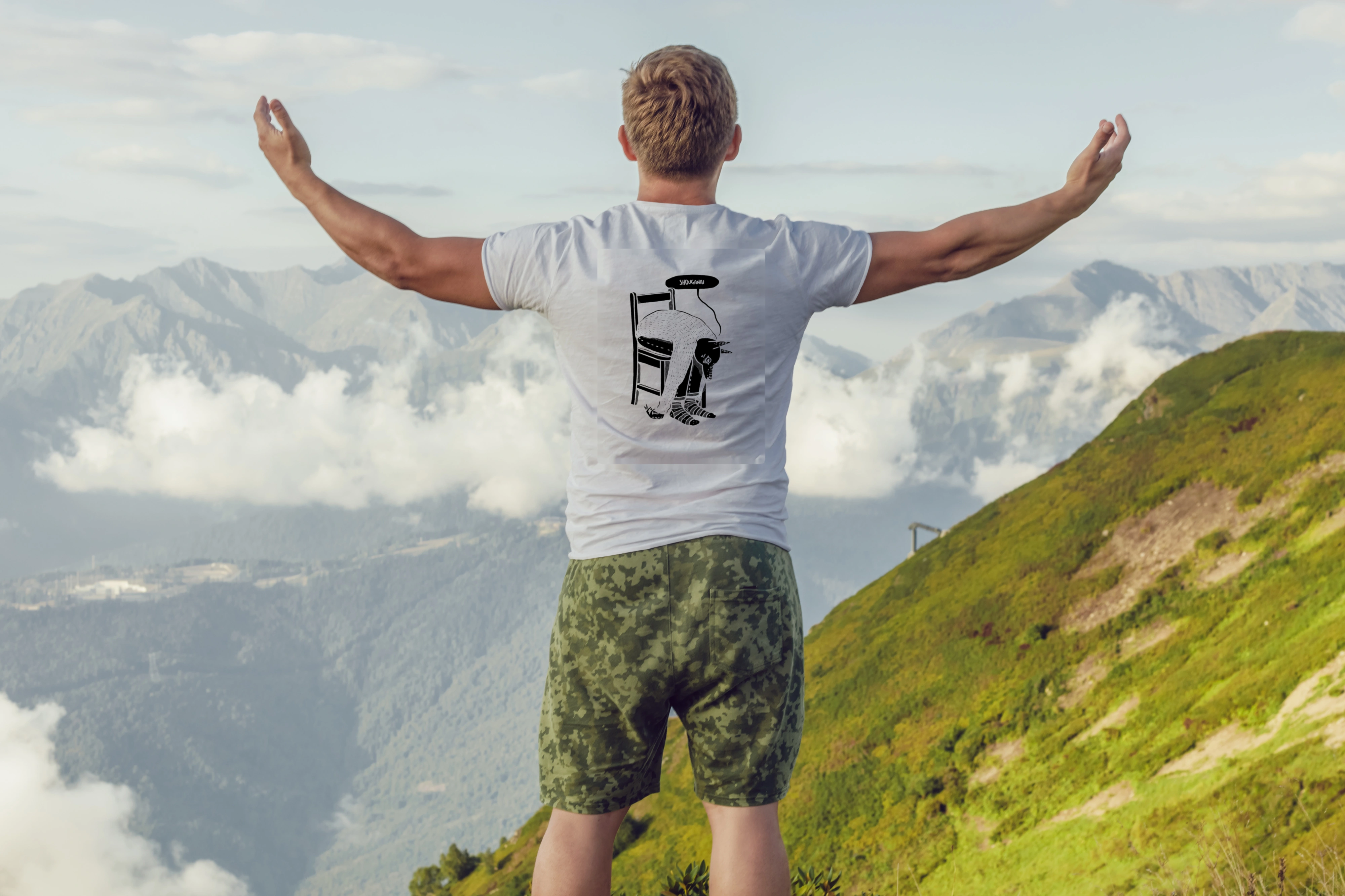 תצוגה חלופית של חולצה Shouganai