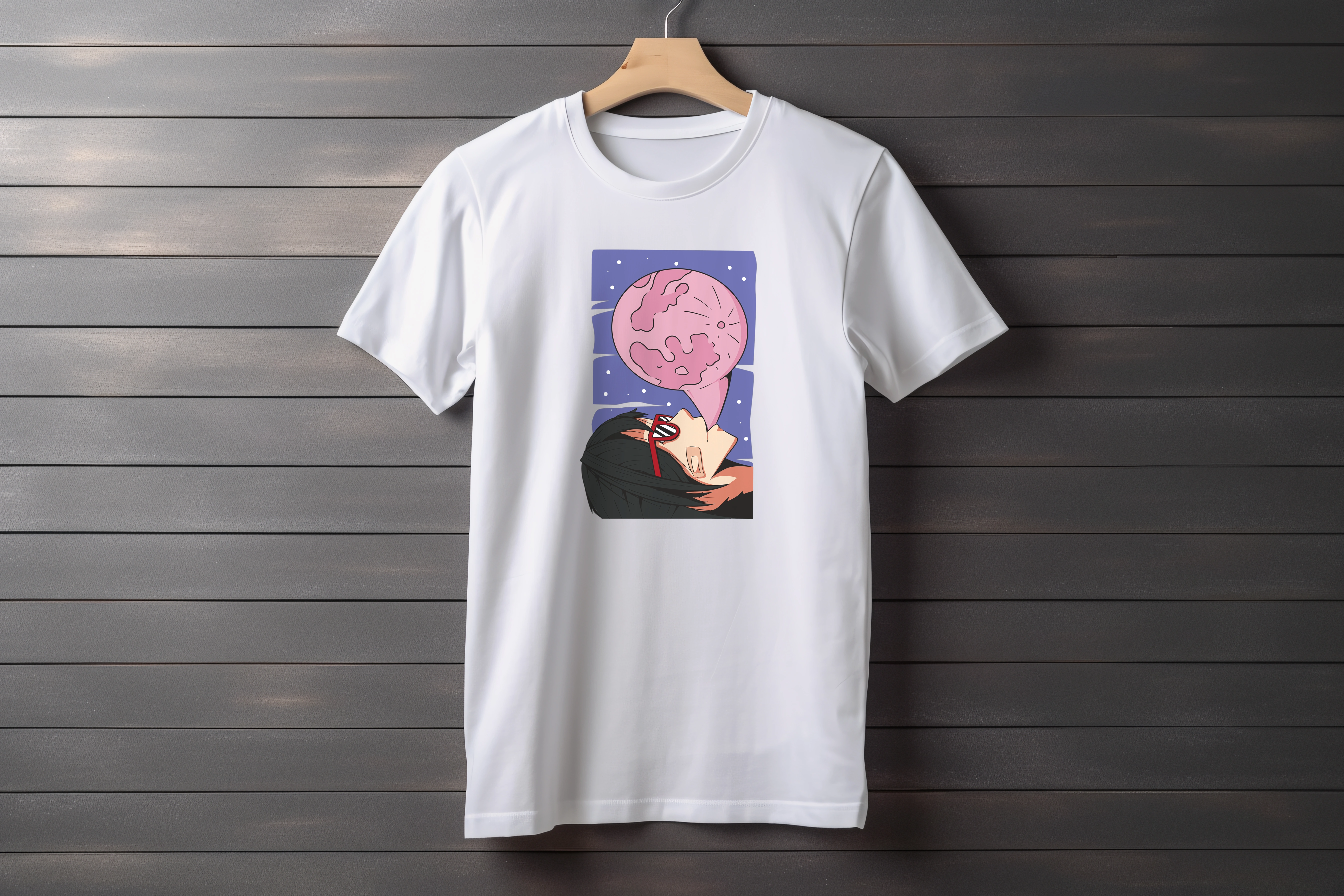 תצוגה חלופית של חולצה בלון מסטיק