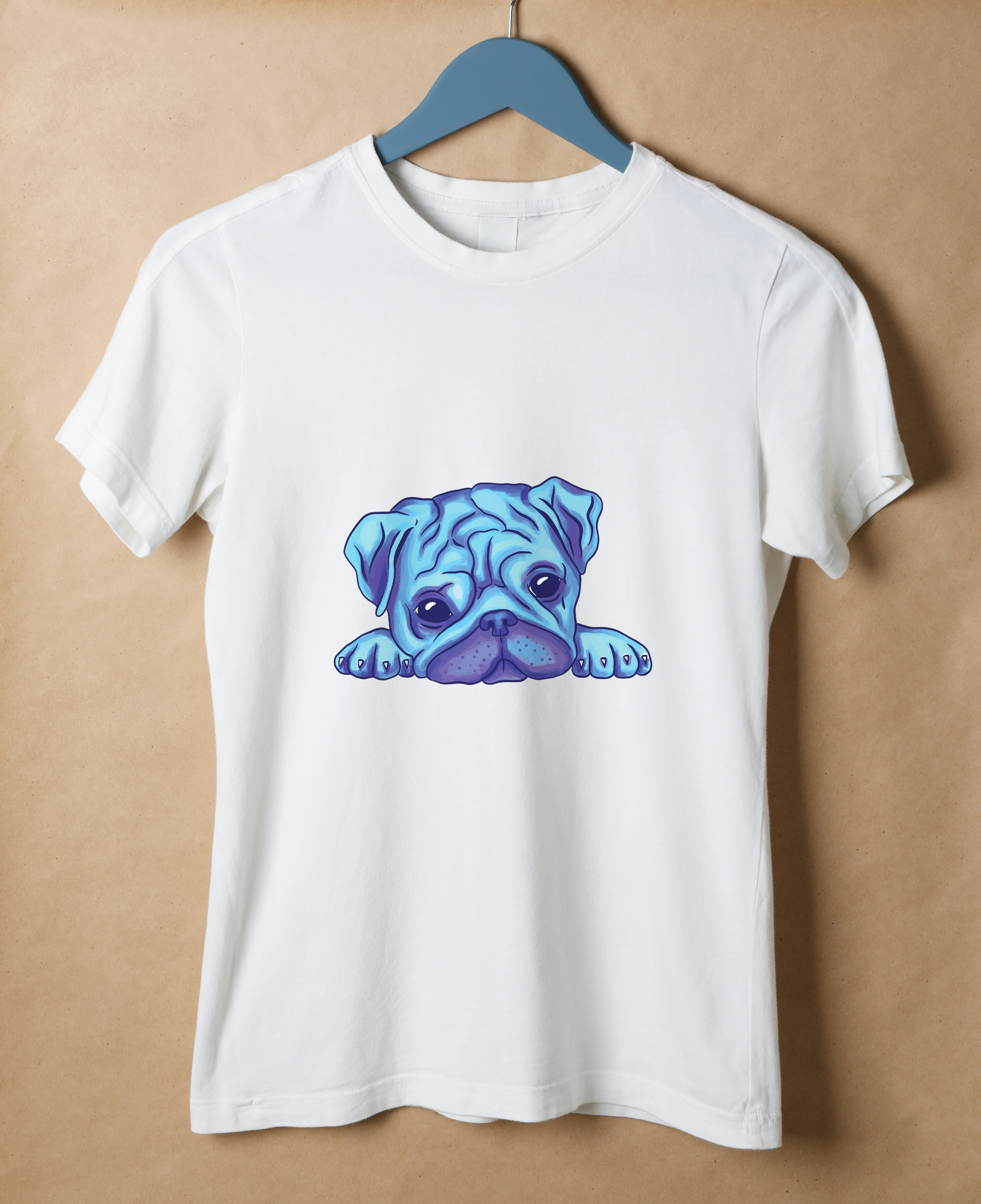 חולצה פאג צבעי מים