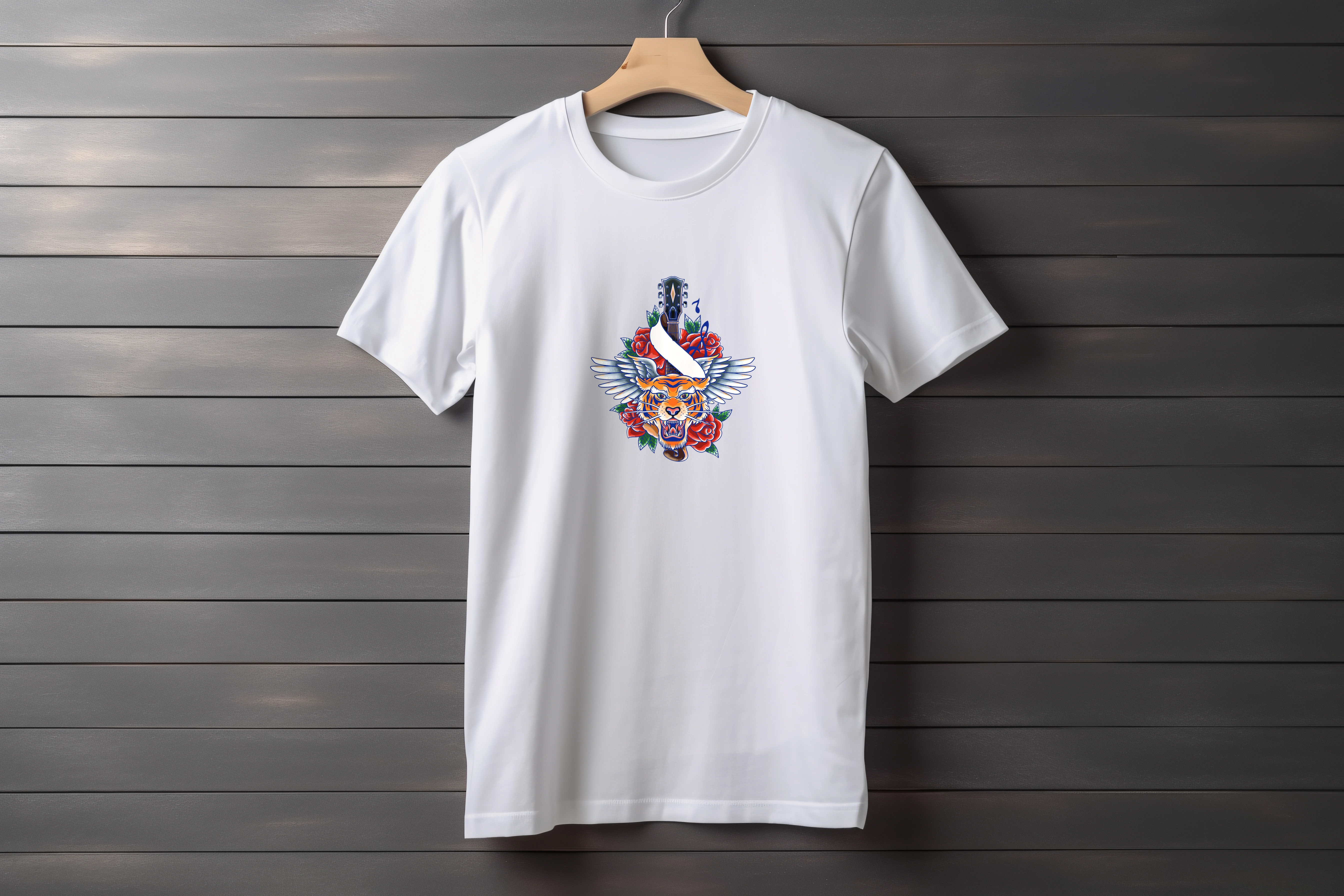 חולצה קעקוע טייגר