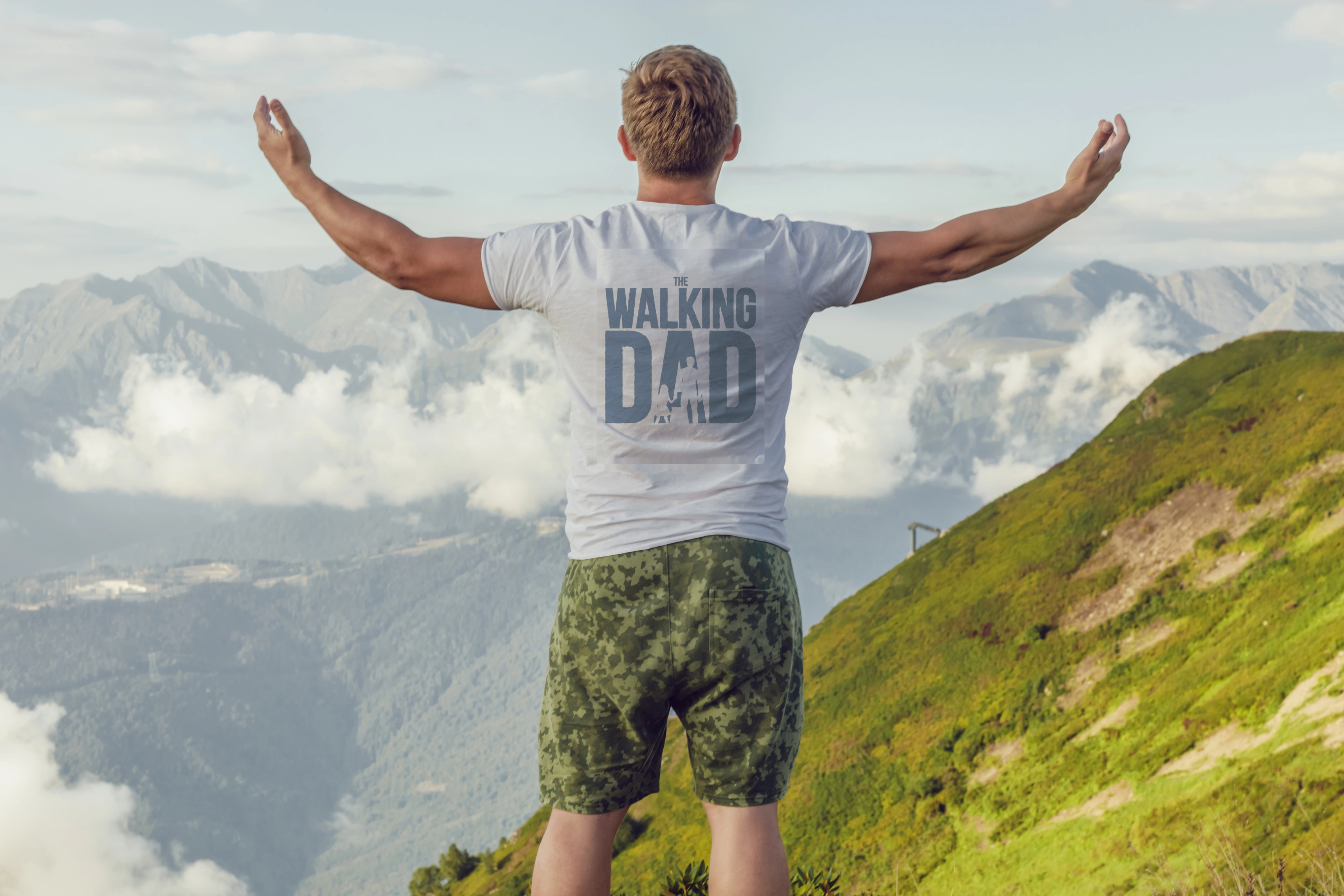 חולצה walking dad