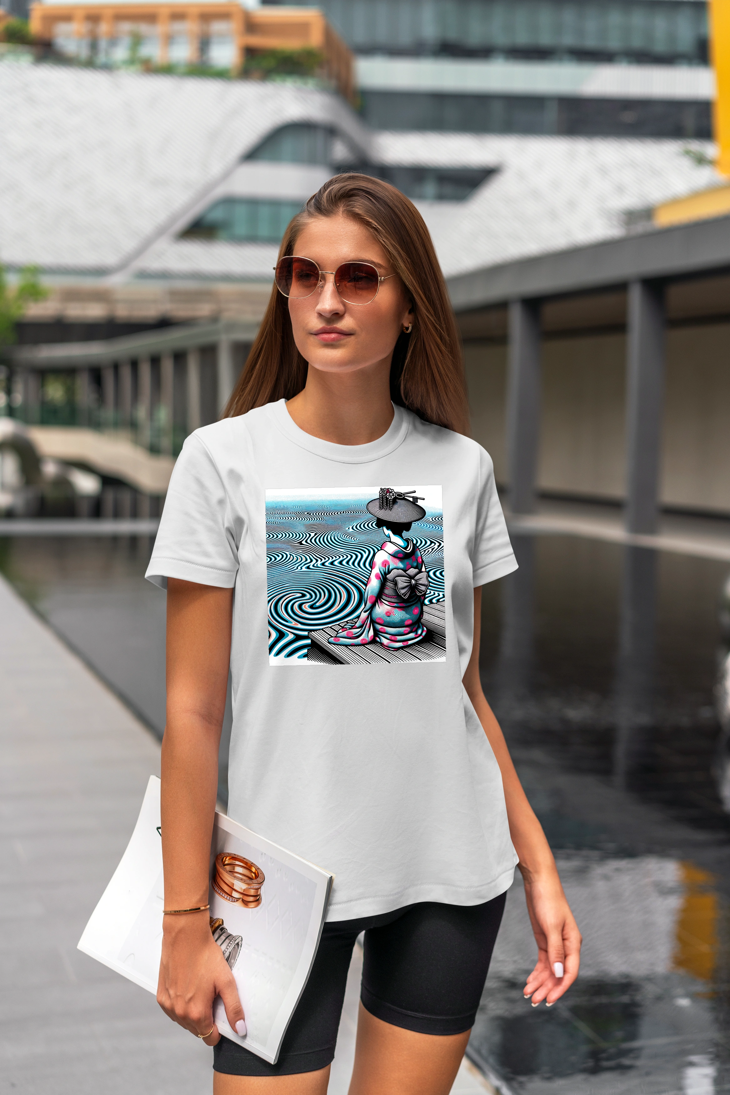 תצוגה חלופית של חולצה Geisha Moment 3