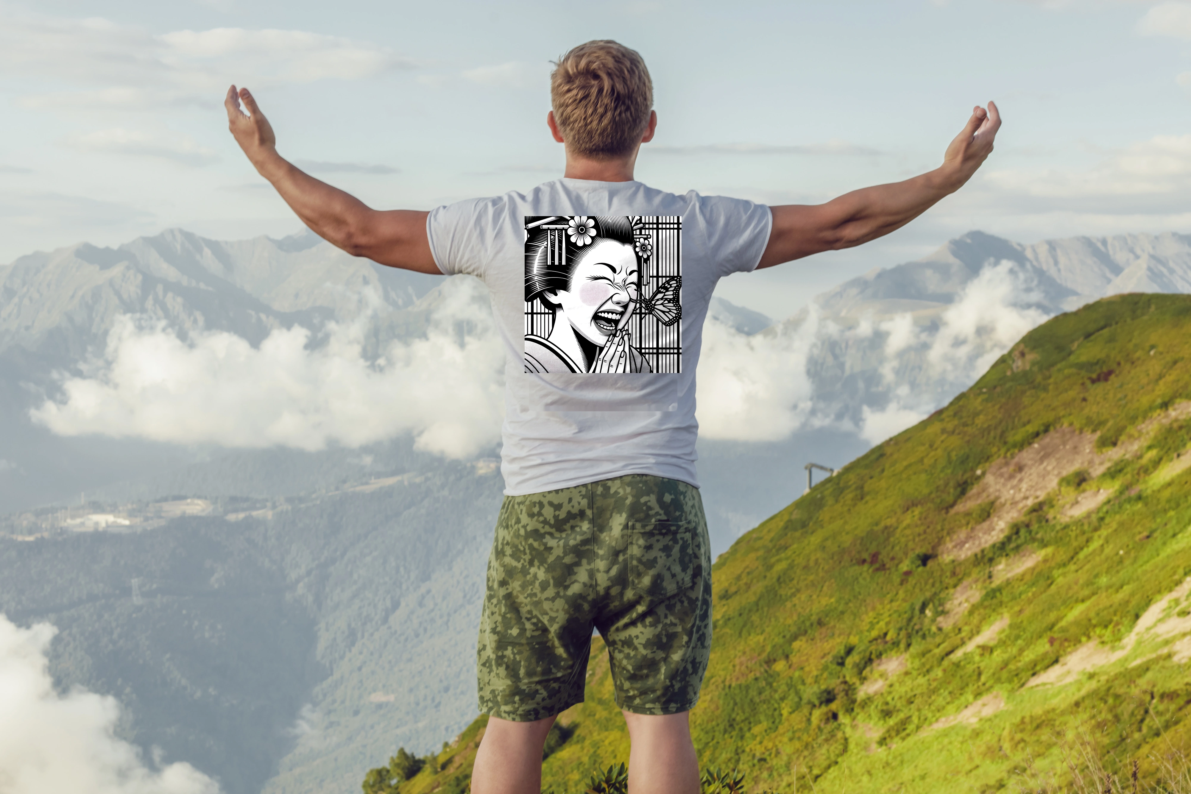 תצוגה חלופית של חולצה Geisha Moment 7